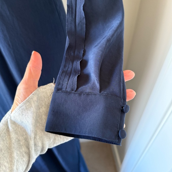 Sachin + Babi Evening Gown in Navy Blue, Sz 6 - Picture 10 of 13